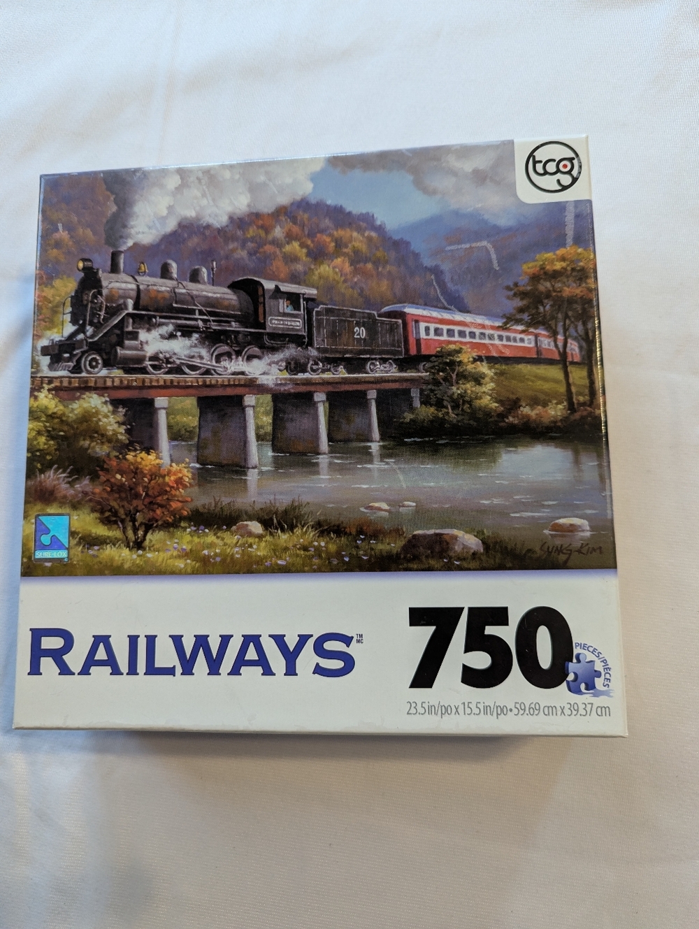 Iron Horse Railways 750 Piece Puzzle
